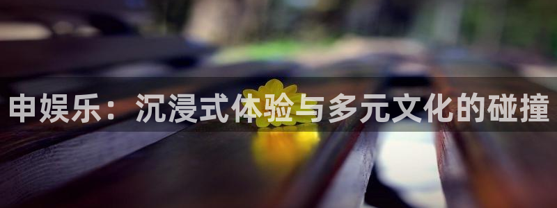 百达娱乐：申娱乐：沉浸式体验与多元文化的碰撞